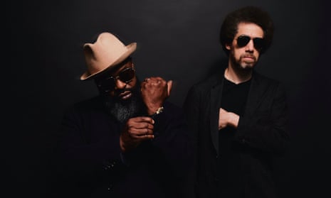 An uncanny ability for scene-setting … Black Thought (left) and Danger Mouse