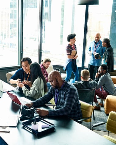 Business people have a meeting in the conference room