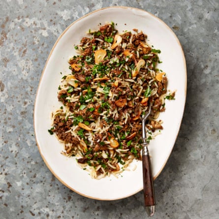 Yotam Ottolenghi’s dirty rice.