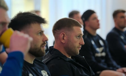 Finn Russell in the show