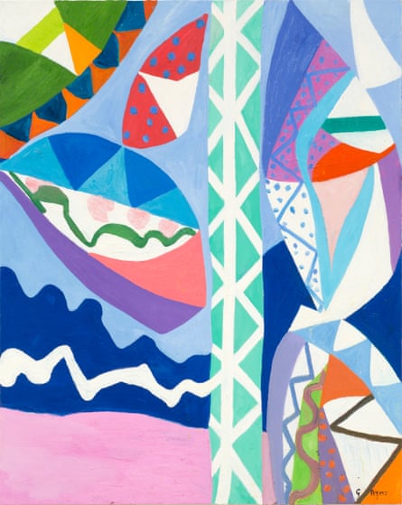 Lightning Bright Flashes by Gillian Ayres