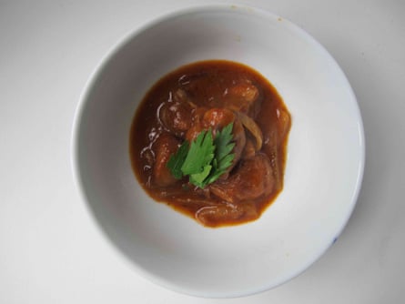 The Hairy Bikers’ chunks of kidneys are cooked in a tomato and onion sauce