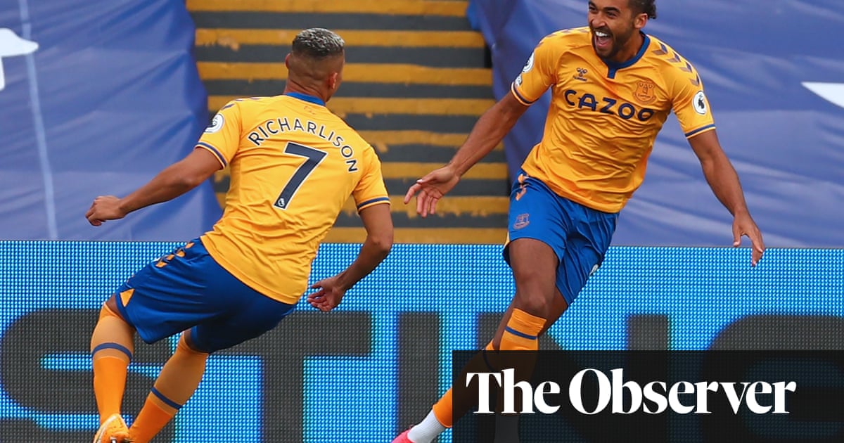 Calvert-Lewin and Richarlison take Everton top with win over Crystal Palace