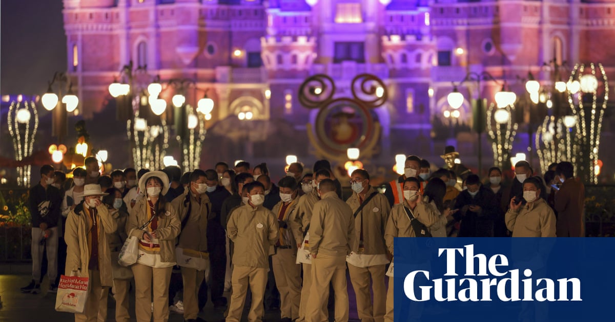 China locks down Shanghai Disneyland and tests 34,000 visitors after single Covid case