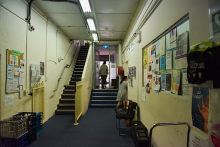 A hall in the Asylum Seekers Centre