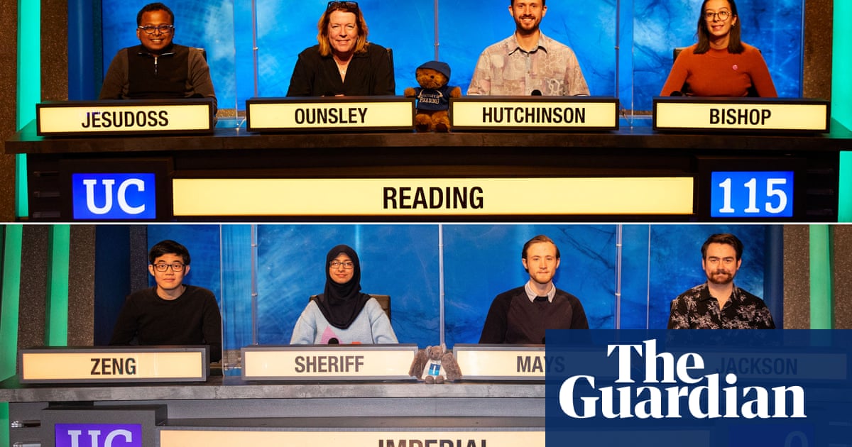 ‘I’m going to get so roasted for this!’ The nail-biting University Challenge final – reviewed by last year’s winner