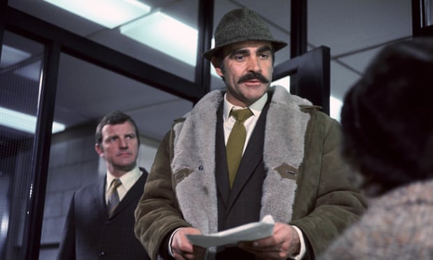 Sean Connery as Detective Sergeant Johnson in His Dark Materials... The Offense.