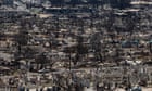 Hawaii fires: number of missing drops from hundreds to 66 amid recovery