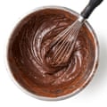 Felicity Cloake’s black forest gateau 06b – the batter with cocoa