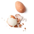 Felicity Cloake’s cobb salad, peeled boiled eggs