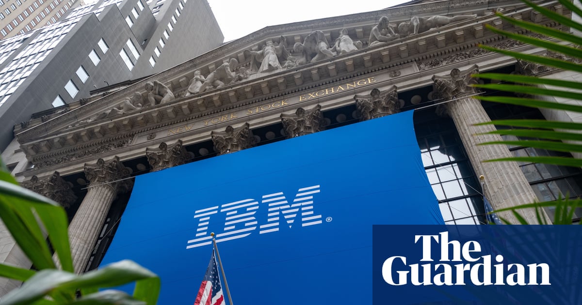 Η IBM χάνει το ένα τέταρτο της αξίας της καθώς οι μετοχές του τεχνολογικού κολοσσού πέφτουν και τα κέρδη πέφτουν | IBM