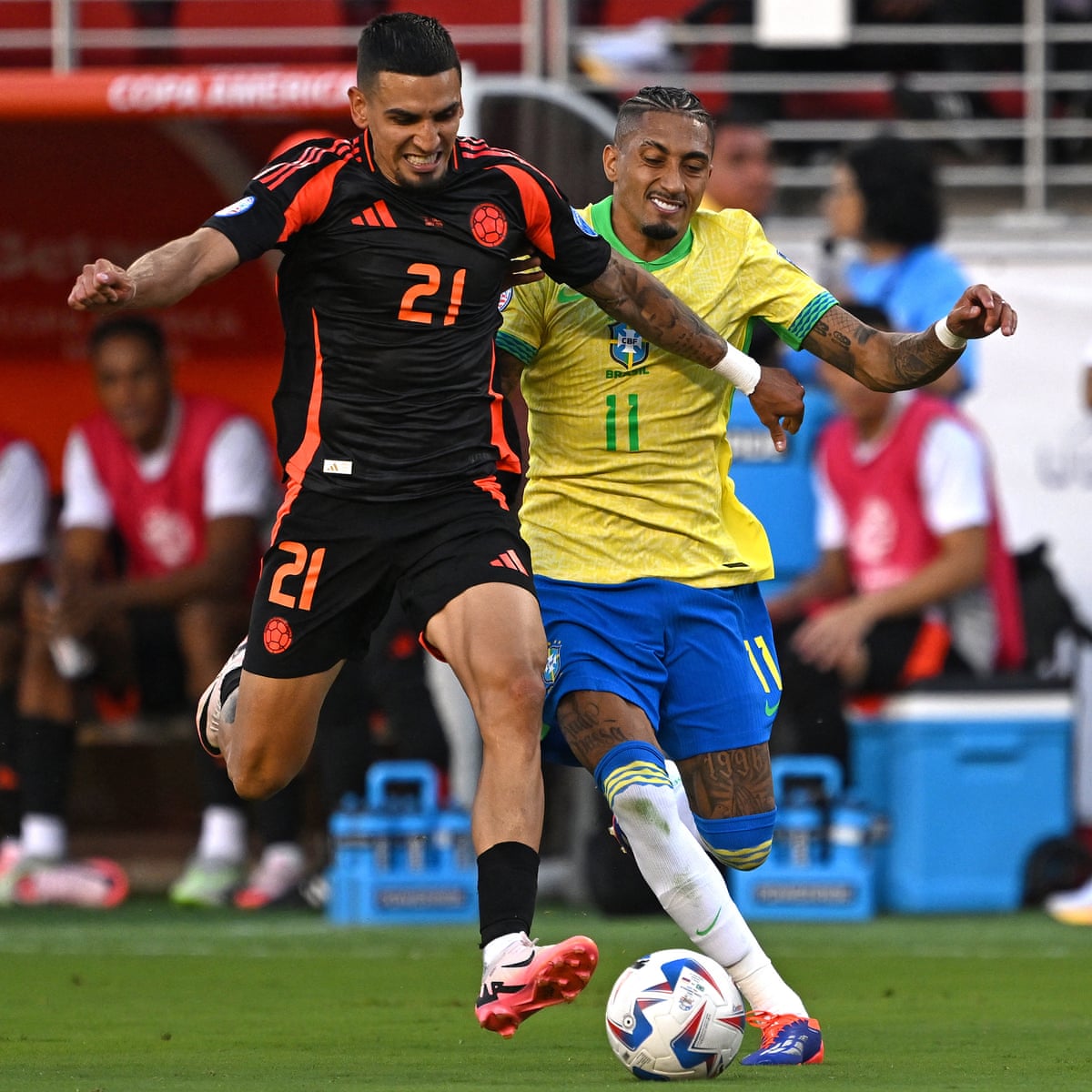 Copa América: Brazil to face Uruguay in quarter-finals after