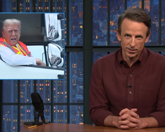 Seth Meyers on Trump and Vance’s tactics: ‘No one’s buying your fake folksy bullshit’