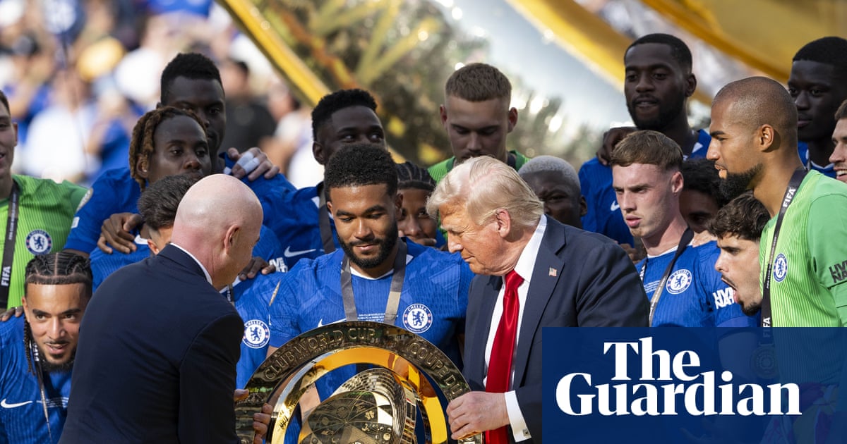 Donald Trump to present World Cup trophy to winners, says Gianni Infantino