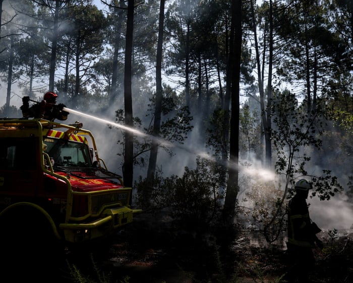 4,000 Evacuated as France and Spain Battle Devastating Wildfires