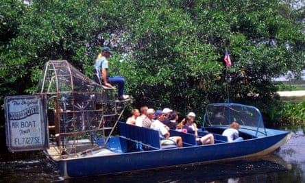 The Coopertown Everglades airboat tour.