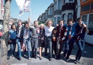 West Ham United fans celebrate down the streets of East London after their team won the FA Cup Final