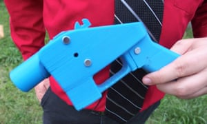 A handgun made entirely with parts from a 3D printer.