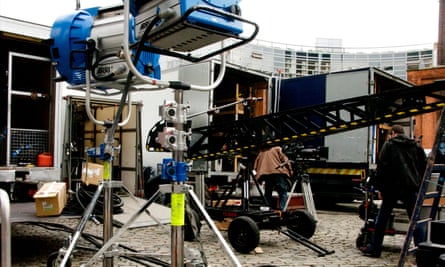 a film set.