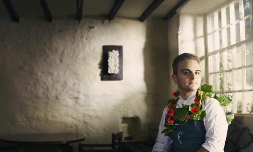 Andrea Amore photographed at L’Enclume by Alex Telfer for Observer Food Monthly