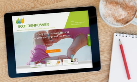 ScottishPower promises ‘peace of mind’ on its website.
