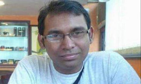 Bangladesh blogger Ahmed Rajib Haider, who was killed in February 2013.