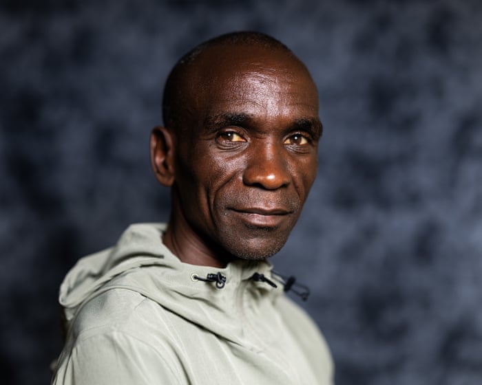 Marathon great Eliud Kipchoge: ‘Above all, I’m running for humanity’ | Martin Pegan