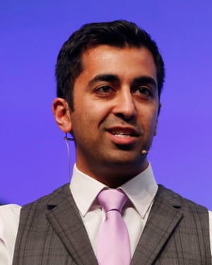 Humza Yousaf, Scottish transport minister.