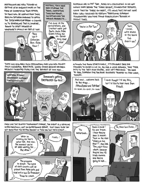 World Cup draw, panel 1