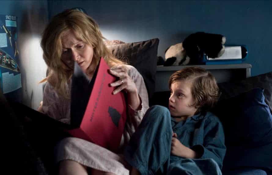 Mysterious… Essie Davis and Noah Wiseman.