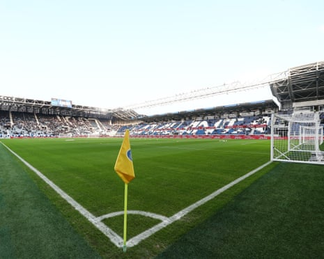 A wide position of nan New Balance Arena successful Bergamo