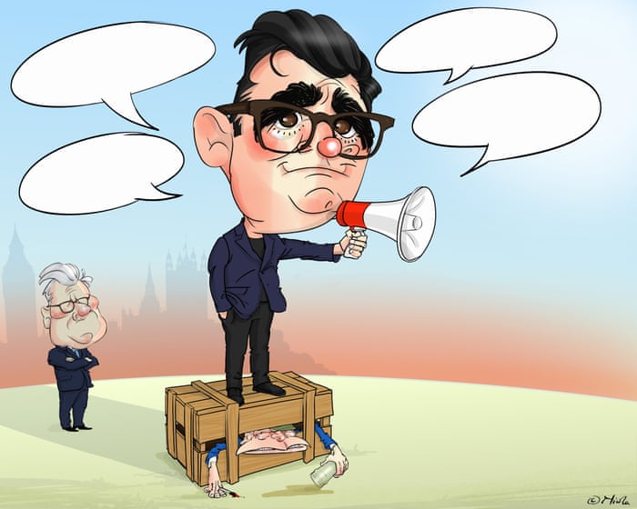 Nicola Jennings on Andy Burnham’s chance to state his case – cartoon