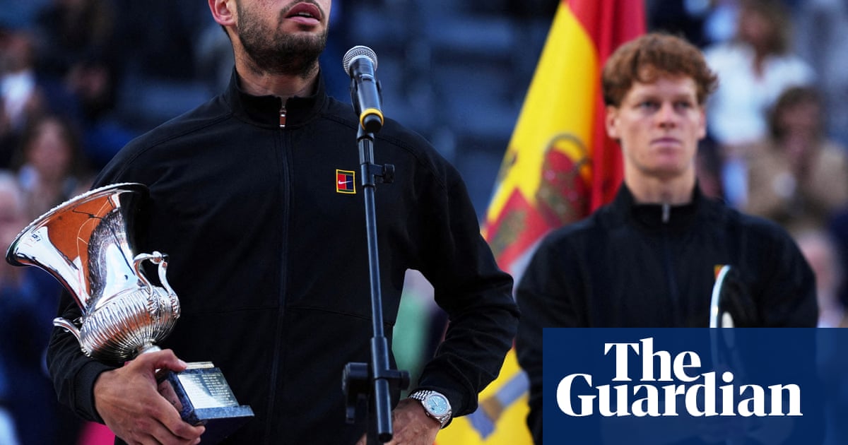 Alcaraz fears dangerous' Sinner as rivals prepare for French Open duel
