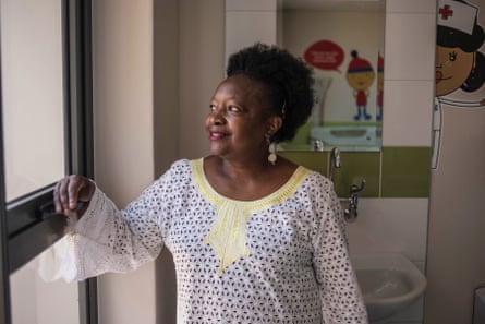 Sibongile Mkhabela in the Nelson Mandela Children’s hospital in Johannesburg in 2016.