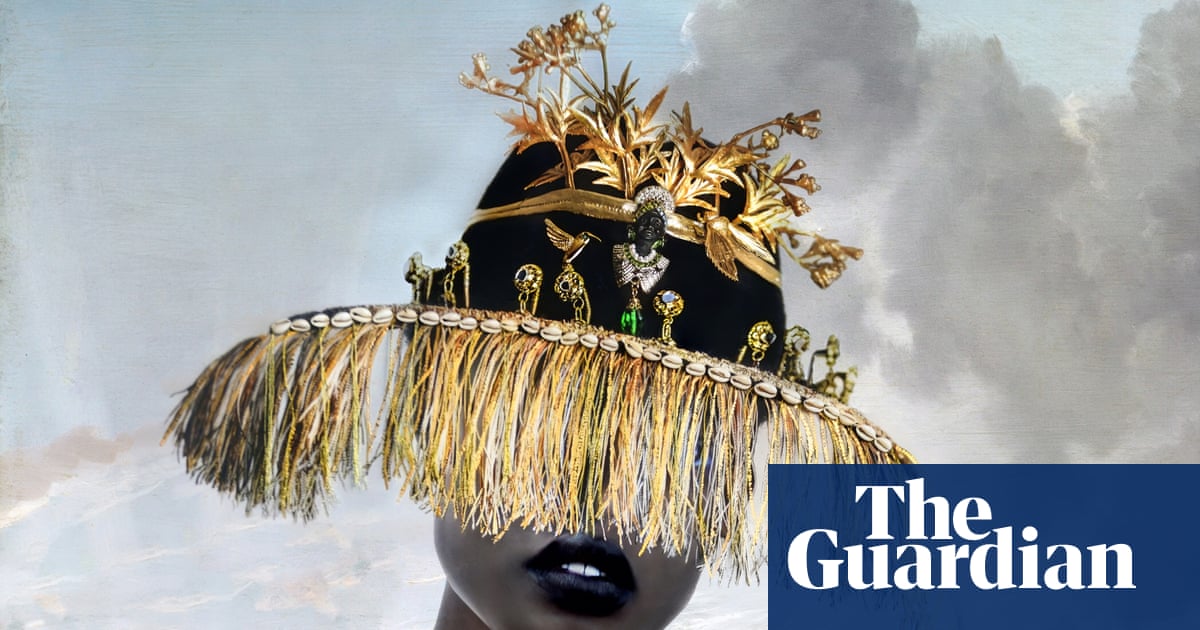 Striking gold: gilded portraits of Black beauty and belonging  in pictures
