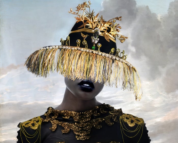 Striking gold: gilded portraits of Black beauty and belonging – in pictures