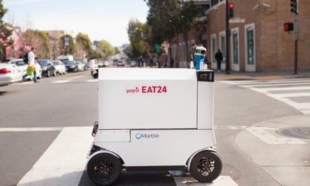 With many companies seeking to corner autonomous delivery, concerns about pavement crowding have been raised.
