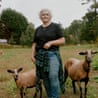 Wendy Rhein poses for a portrait at her farm in Tryon, North Carolina on Sunday, October 4, 2026. The Rheins incorporate their Jewish faith into their farming practices.
Mike Belleme for The Guardian