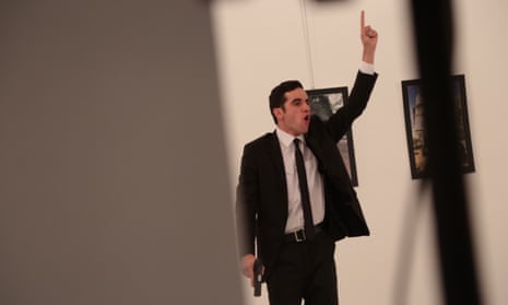 Photograph Burhan Ozbilici captured images of the killing of the Russian ambassador to Turkey at an art gallery in Ankara.