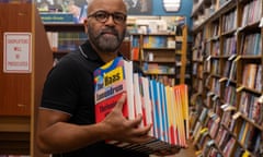 Perfect parody … Jeffrey Wright as Thelonious ‘Monk’ Ellison in American Fiction