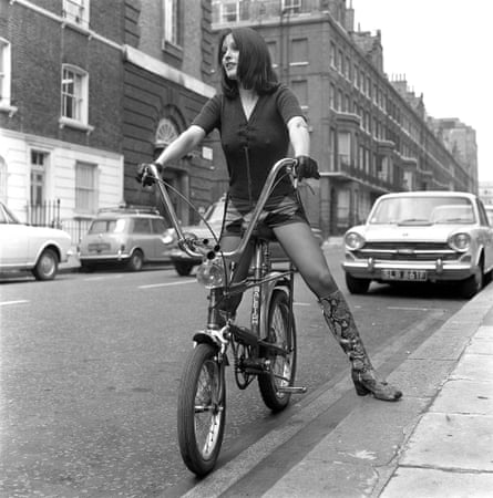 Un Raleigh Chopper en 1971.