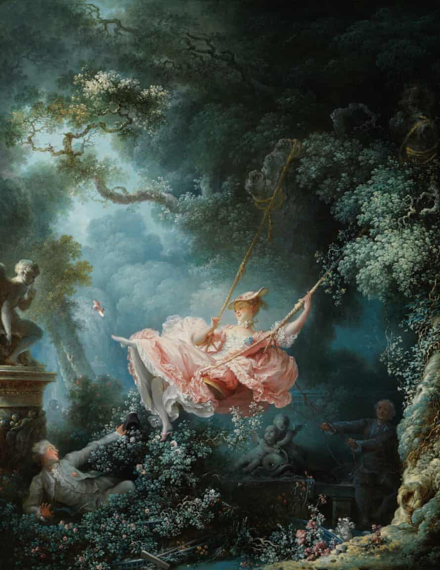 Jean-Honoré Fragonard’s The Swing, c 1767 - 1768 