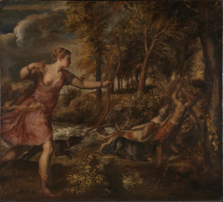 Titian’s The Death of Actaeon (1559-75).