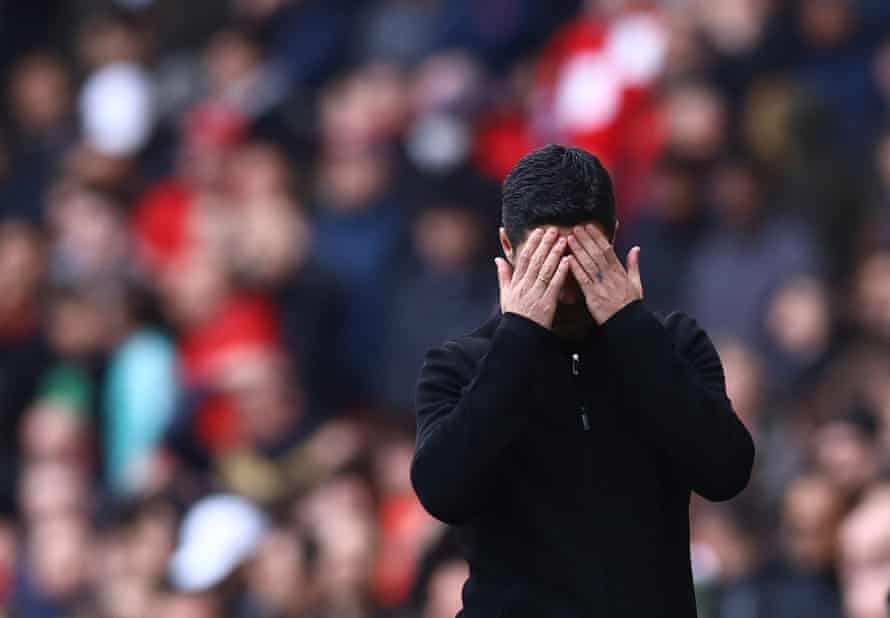 Le manager d'Arsenal, Mikel Arteta, réagit.