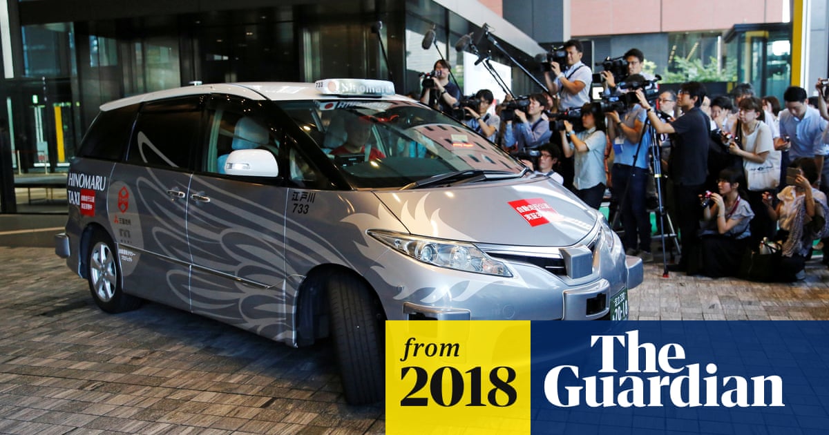Driverless taxi debuts in Tokyo in 'world first' trial ahead of Olympics