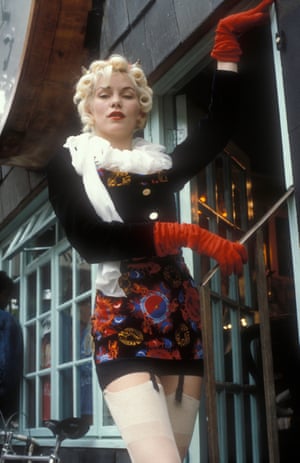 Model wearing Vivienne Westwood clothes