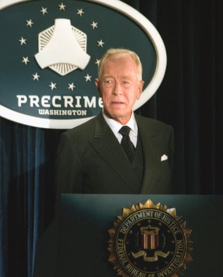 Fabulously evil ... Von Sydow in Minority Report.