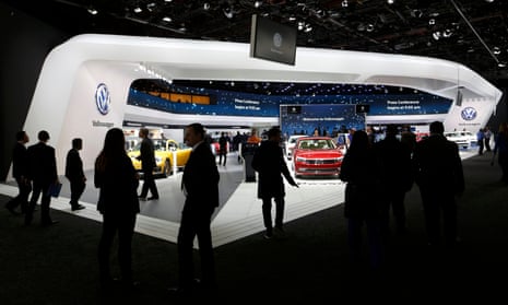 The Detroit auto show, where today’s reality will be on display.