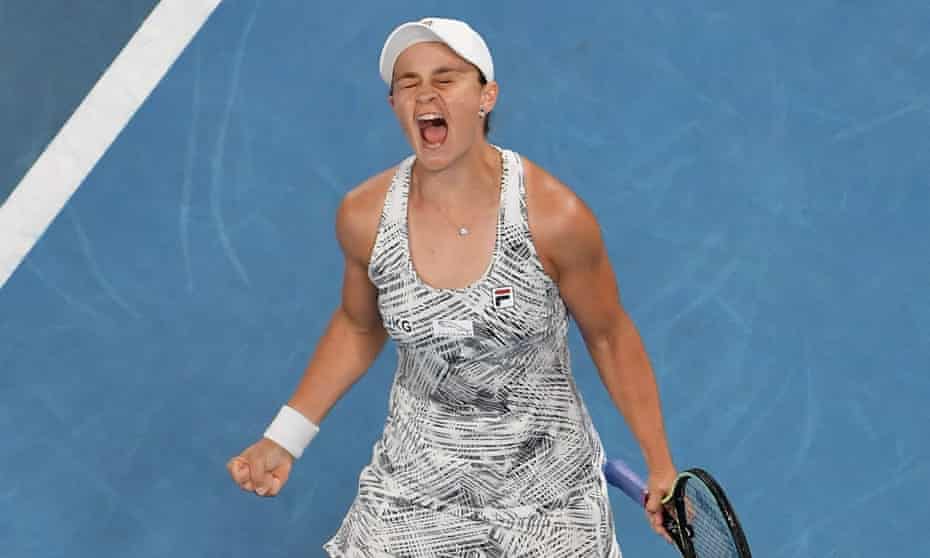 Ashleigh Barty: 2022 Australian Open Champion.