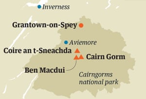 Cairn Gorm map